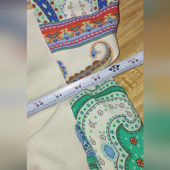 Zara Lounge/Cover Up/Patio Gown Gorgeous Colorful Sz S Oversized Fit Up To 14 - Picture 7 of 9